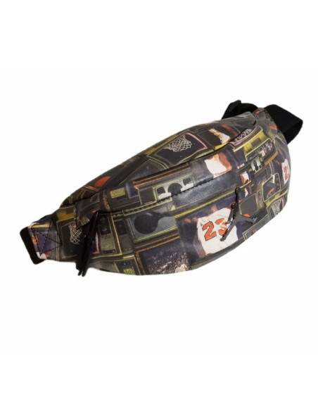 Nerka saszetka air jordan jam borough gfx crossbody bag black/multi - ma9065-k90