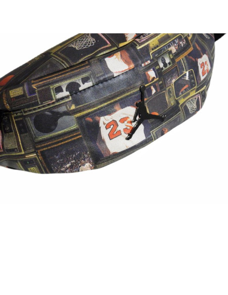 Nerka saszetka air jordan jam borough gfx crossbody bag black/multi - ma9065-k90