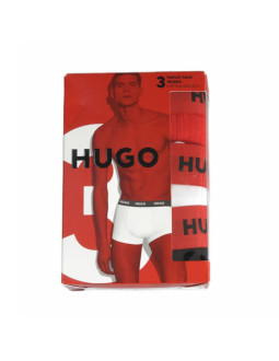 Męskie bokserki hugo boss triplet pack ze stretchem 3 pary - 10241868-972 2