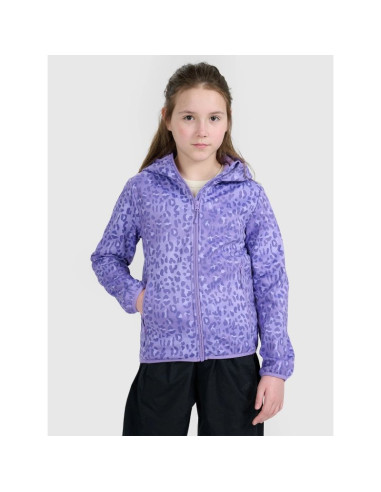 Kurtka softshell wiatroodporna membrana 5000 dziewczęca 4f 4fjraw25tsoff507-90a