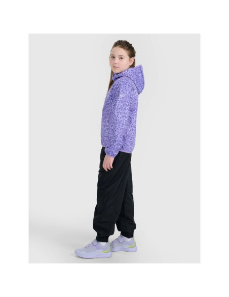 Kurtka softshell wiatroodporna membrana 5000 dziewczęca 4f 4fjraw25tsoff507-90a