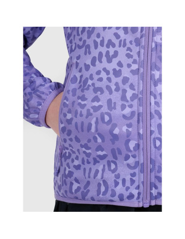 Kurtka softshell wiatroodporna membrana 5000 dziewczęca 4f 4fjraw25tsoff507-90a