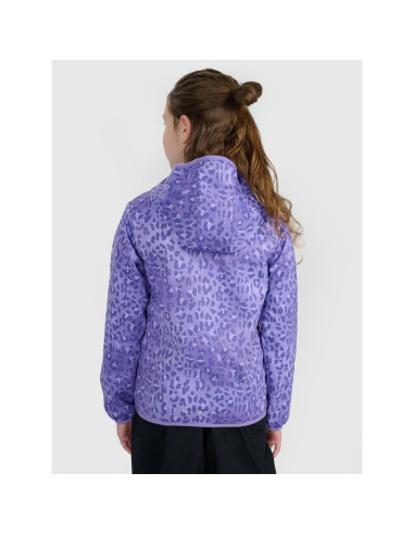 Kurtka softshell wiatroodporna membrana 5000 dziewczęca 4f 4fjraw25tsoff507-90a