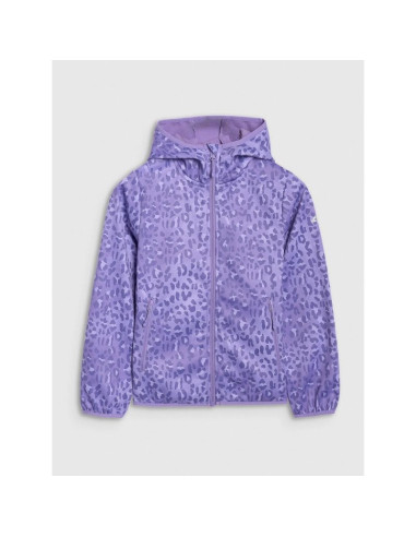 Kurtka softshell wiatroodporna membrana 5000 dziewczęca 4f 4fjraw25tsoff507-90a