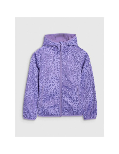 Kurtka softshell wiatroodporna membrana 5000 dziewczęca 4f 4fjraw25tsoff507-90a