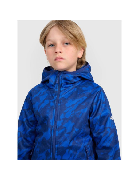 Kurtka softshell wiatroodporna membrana 5000 chłopięca 4f 4fjraw25tsofm508-90a