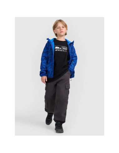 Kurtka softshell wiatroodporna membrana 5000 chłopięca 4f 4fjraw25tsofm508-90a