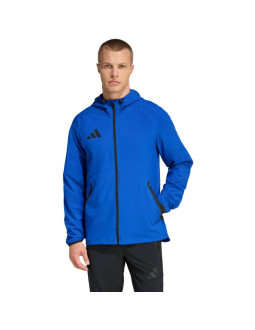 Kurtka męska adidas tiro 26 travel windbreaker niebieska kd3335