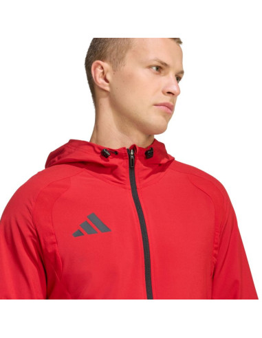 Kurtka męska adidas tiro 26 travel windbreaker czerwona kd3337