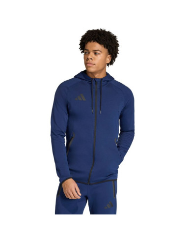 Bluza męska adidas tiro 26 travel sweat hoodie granatowa kf6078