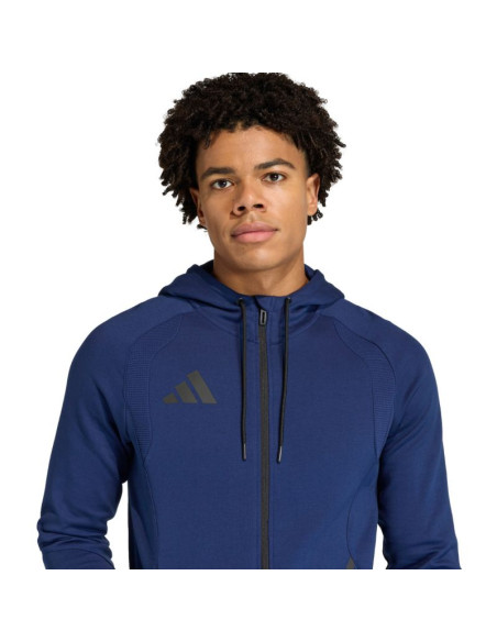 Bluza męska adidas tiro 26 travel sweat hoodie granatowa kf6078