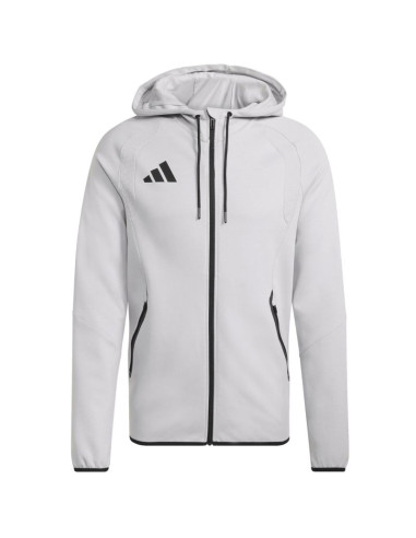 Bluza męska adidas tiro 26 travel sweat hoodie szara kf6077
