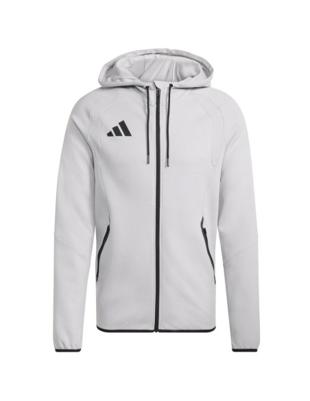 Bluza męska adidas tiro 26 travel sweat hoodie szara kf6077