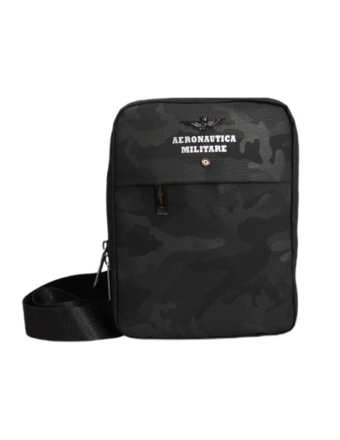 Torba na ramię męska listonoszka aeronautica militare fly camo black - am-361