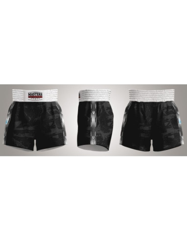 Spodenki treningowe do kick lightu masters "fight" (roz. dziecięca) (wako approved)