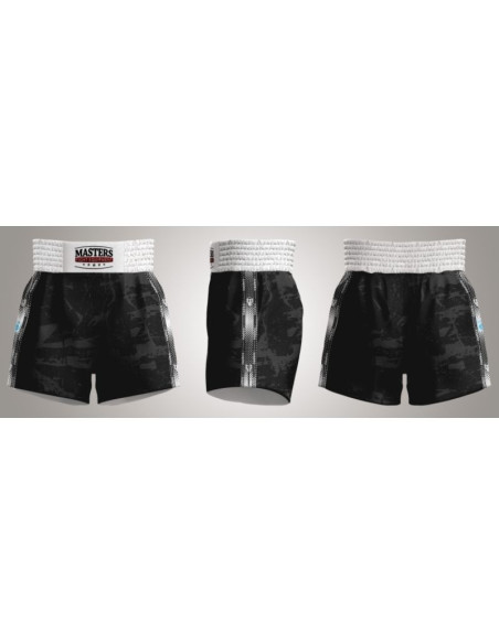 Spodenki treningowe do kick lightu masters "fight" (roz. dziecięca) (wako approved)