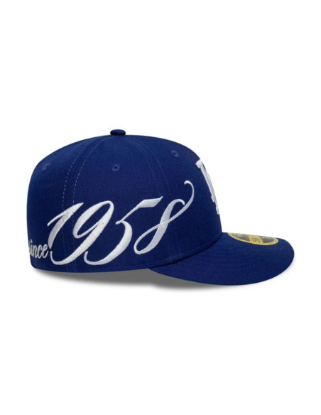 Czapka z daszkiem new era 59fifty mlb la los angeles dodgers est script low profile - 60771830