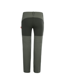 Spodnie zapinane na zamek dziecięce dla chłopca/dziewczynki trollkids kids nordfjord zip-off pants clay green (852-328) 2