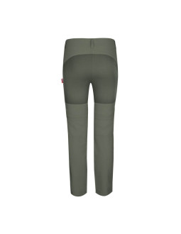 Spodnie zapinane na zamek dziecięce dla chłopca/dziewczynki trollkids kids nordfjord zip-off pants slim fit clay green (853-328) 2