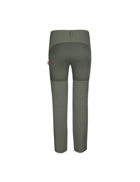 Spodnie zapinane na zamek dziecięce dla chłopca/dziewczynki trollkids kids nordfjord zip-off pants slim fit clay green (853-328)