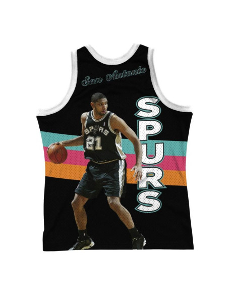 Koszulka bezrękawnik mitchell & ness nba san antonio spurs tim duncan