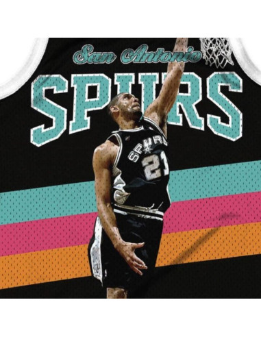 Koszulka bezrękawnik mitchell & ness nba san antonio spurs tim duncan