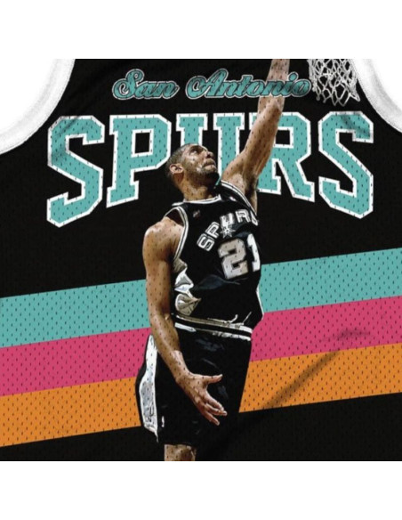Koszulka bezrękawnik mitchell & ness nba san antonio spurs tim duncan