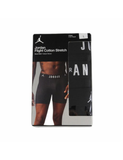 Wygodne majtki bokserki męskie jordan boxers 3-pack czarne - jm0622-023