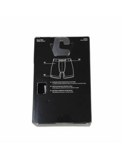 Wygodne majtki bokserki męskie jordan boxers 3-pack czarne - jm0622-023 2