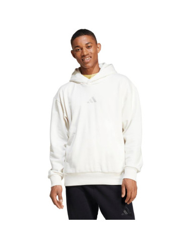 Bluza męska adidas all szn fleece hoodie biała iy4121
