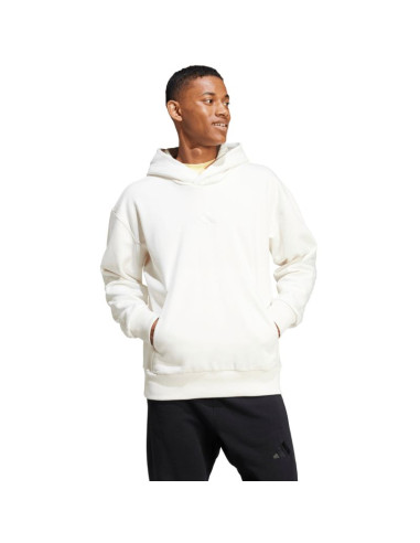 Bluza męska adidas all szn fleece hoodie biała iy4121
