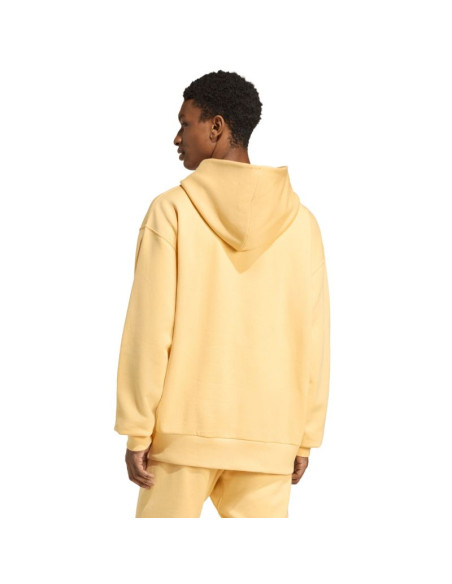 Bluza męska adidas all szn fleece hoodie żółta kt3105