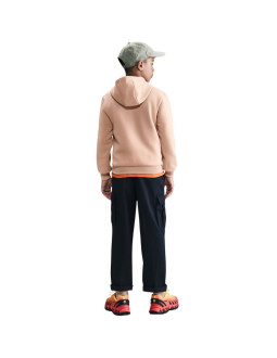 Bluza dla dzieci nike sportswear club fleece beżowa fd3000 200 2