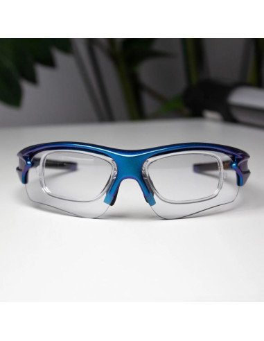 Okulary rowerowe rockbros 10069 fotochromowe uv400 - niebieskie