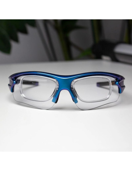 Okulary rowerowe rockbros 10069 fotochromowe uv400 - niebieskie