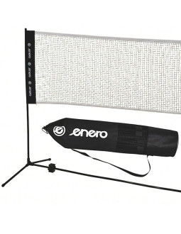 Siatka i stelaż do gry w badmintona 5x1.55m pokrowiec enero