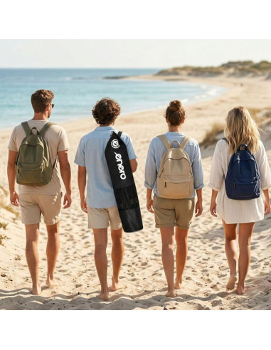 Siatka i stelaż do gry w badmintona 5x1.55m pokrowiec enero