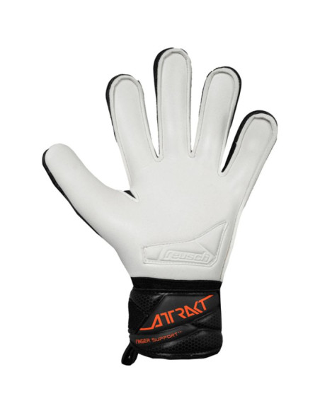 Rękawice reusch attrakt advance finger support junior 56 72 210 7783