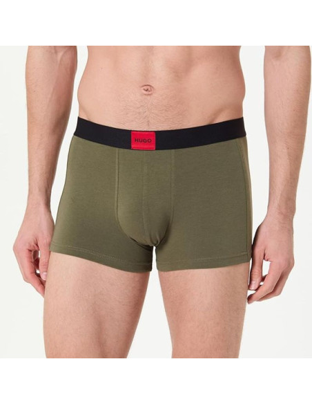 Bokserki męskie hugo trunk 3 pak majtki bawełniane dopasowany krój bielizna