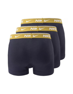 Męskie bokserki majtki nike trunk 3pk komplet 3 par czarne - 0000ke1008-hx0 2