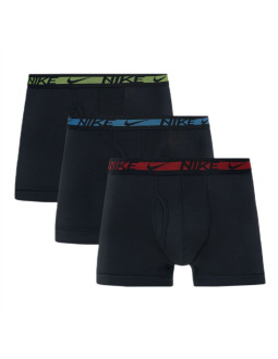 Bokserki męskie nike dri-fit trunk 3pk komplet 3 pary - 0000ke1152-9v5