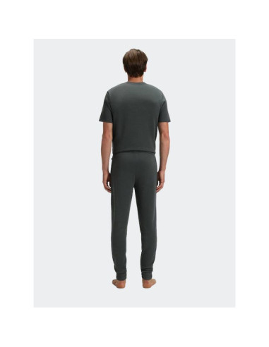 Boss nightwear waffle open green (50535878-345)