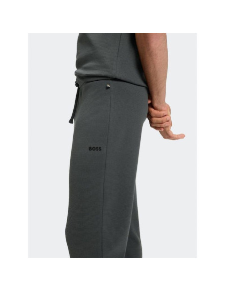 Boss nightwear waffle open green (50535878-345)