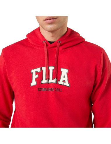Bluza męska fila rifredi czerwona fam1218 30002