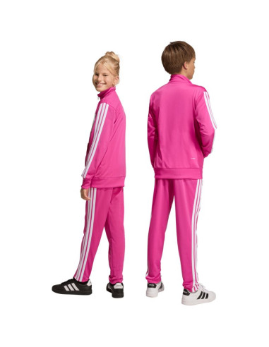Dres dla dzieci adidas seasonal essentials tiberio 3-stripes tricot różowy ks5519