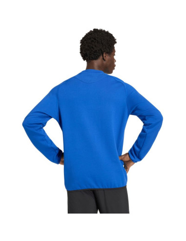 Bluza męska adidas tiro 26 travel crew niebieska kd1146