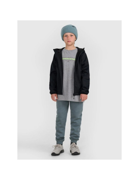 Kurtka softshell wiatroodporna membrana 5000 chłopięca 4f 4fjraw25tsofm516-20s