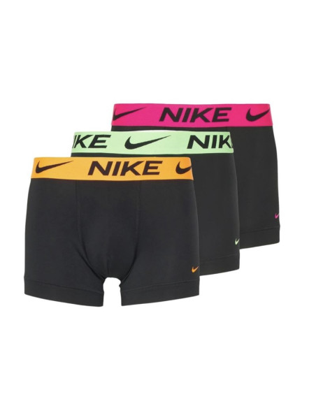 Nike bokserki męskie majtki 3 szt. czarne - 0000ke1156-bav