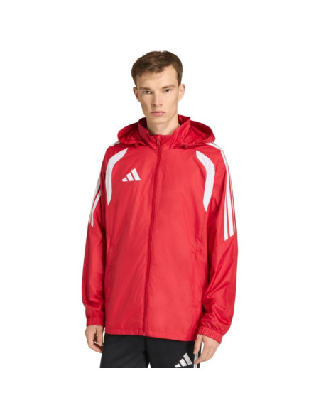 Kurtka męska adidas tiro 26 league windbreaker czerwona jy9731