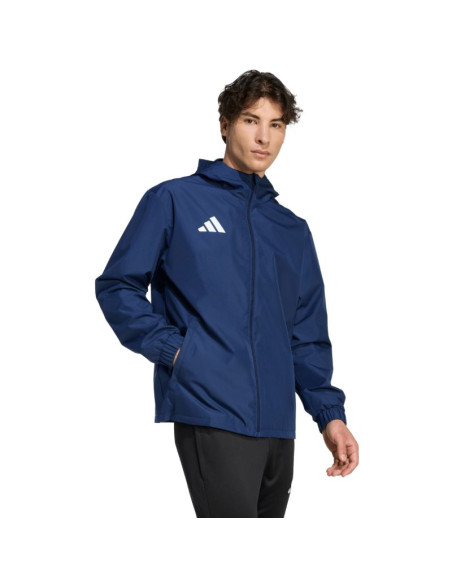 Kurtka męska adidas entrada 26 all weather granatowa jz9102